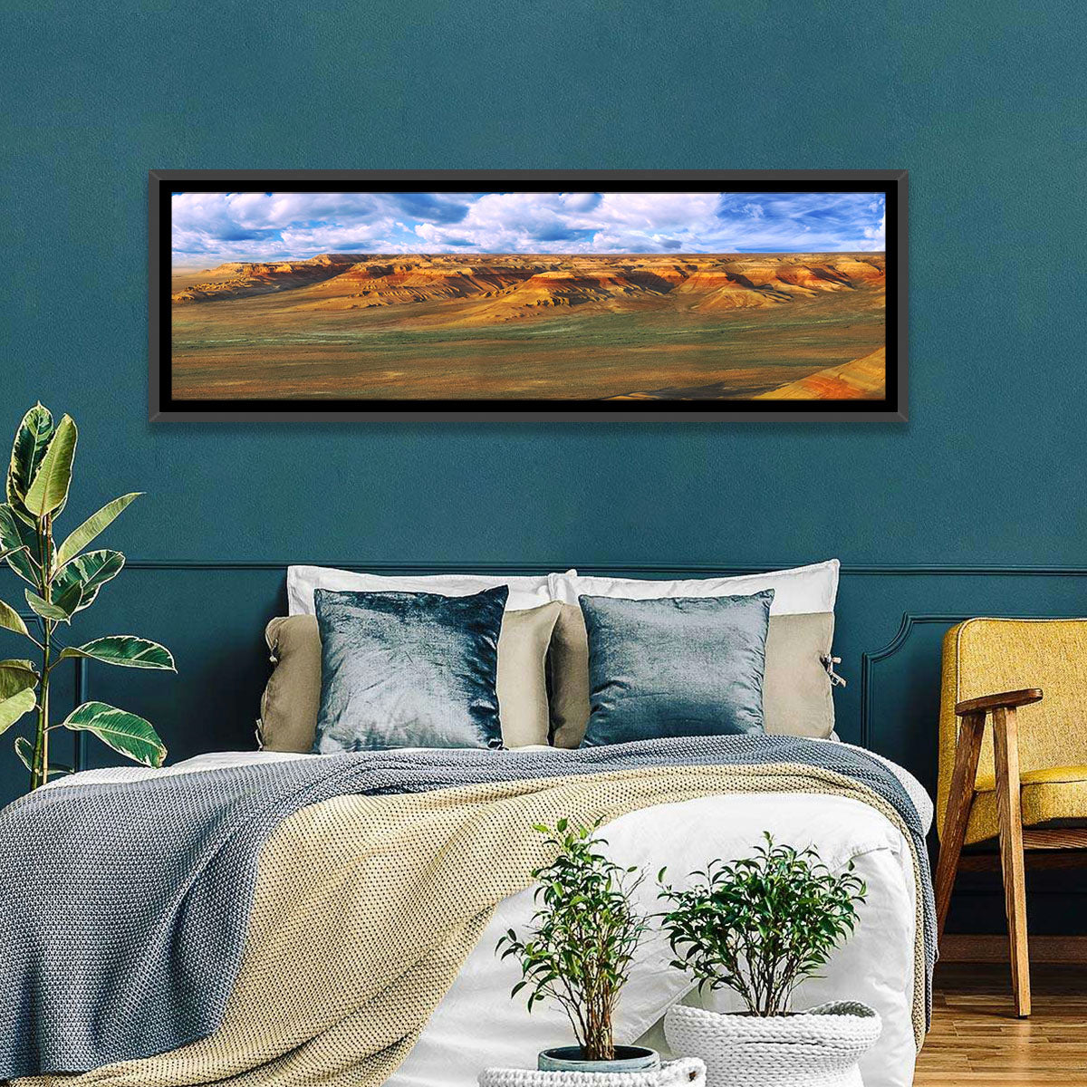 Ustyurt Plateau Cliffs Wall Art
