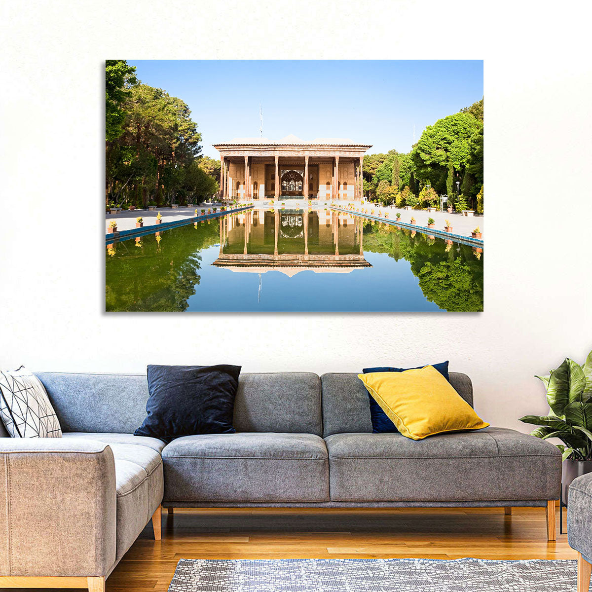 Chehel Sotoun Reflecting Pool Wall Art