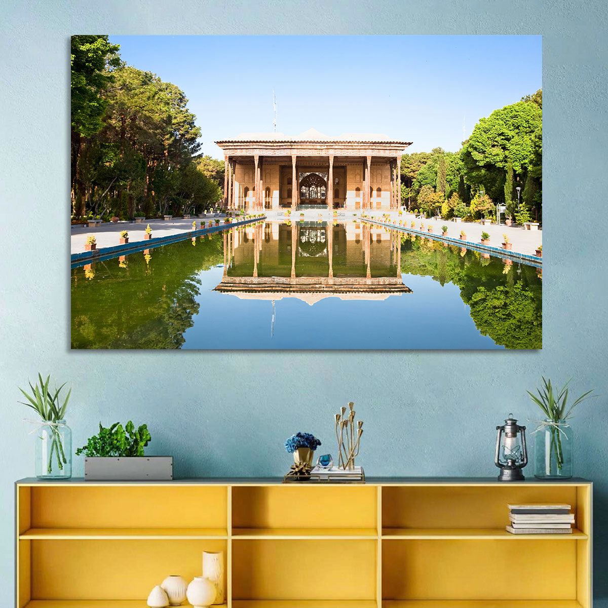 Chehel Sotoun Reflecting Pool Wall Art