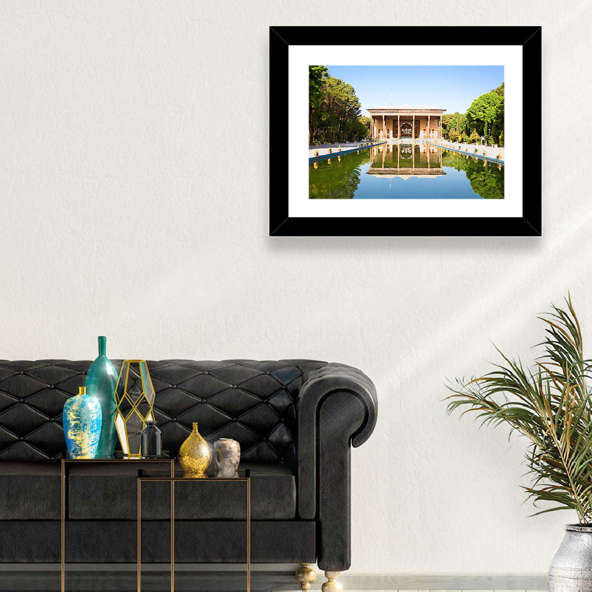 Chehel Sotoun Reflecting Pool Wall Art