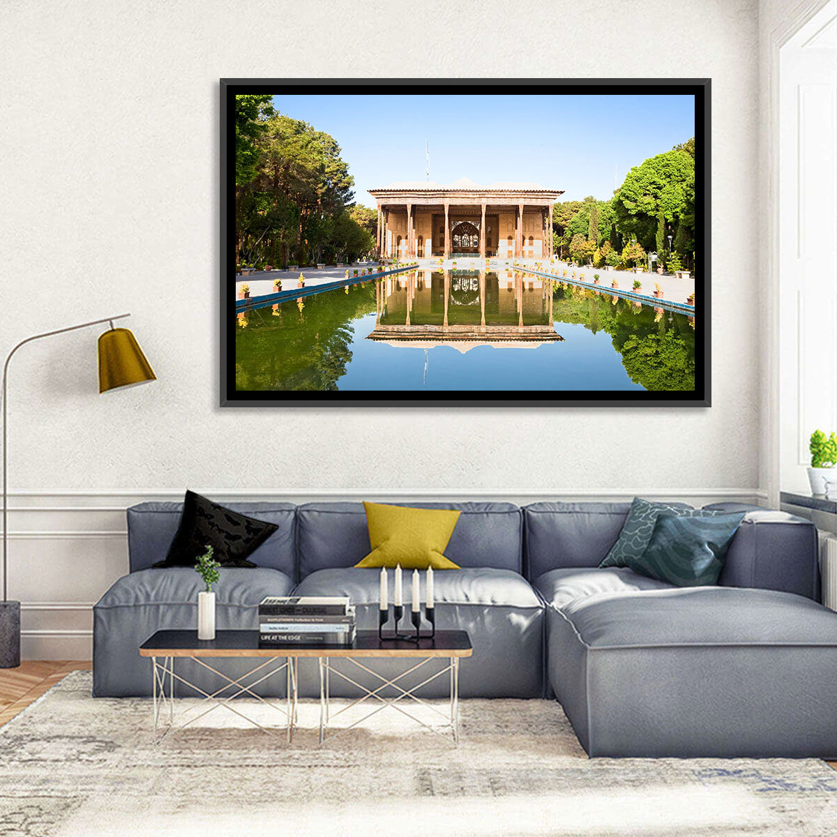 Chehel Sotoun Reflecting Pool Wall Art