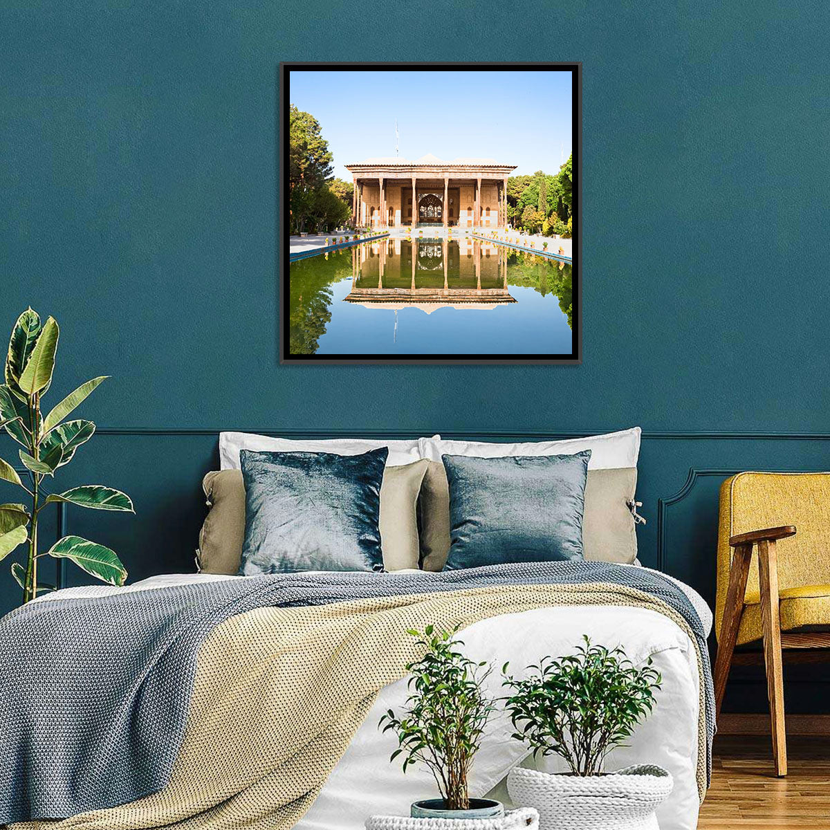 Chehel Sotoun Reflecting Pool Wall Art