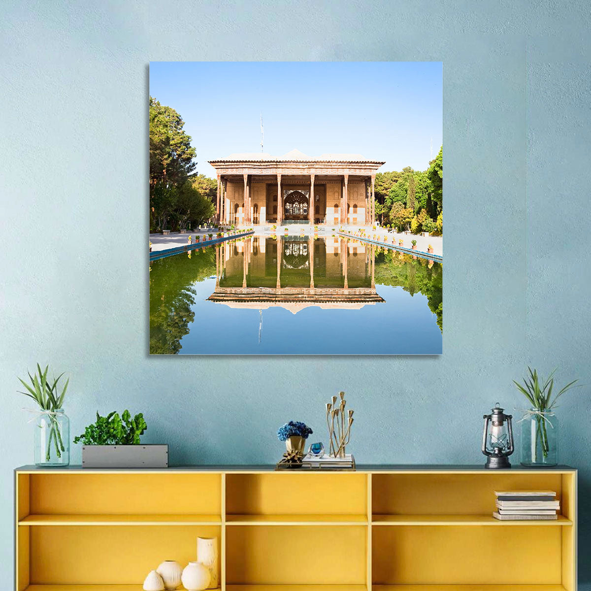 Chehel Sotoun Reflecting Pool Wall Art
