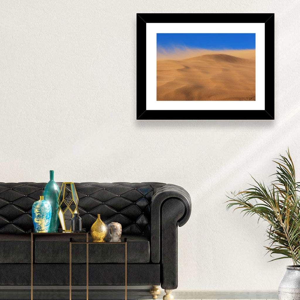 Dune Crest Sandstorm Wall Art