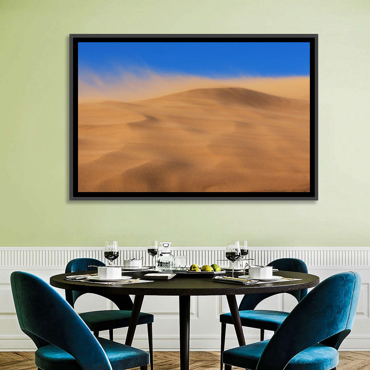 Dune Crest Sandstorm Wall Art