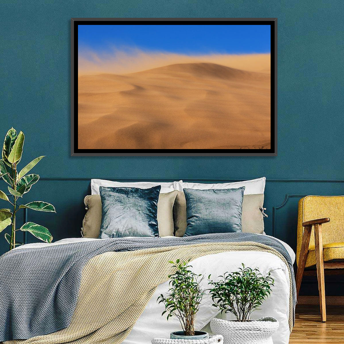 Dune Crest Sandstorm Wall Art