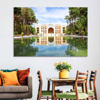 Fin Garden Palace Reflection Wall Art