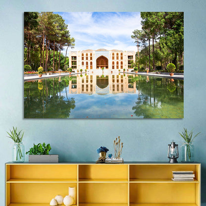 Fin Garden Palace Reflection Wall Art