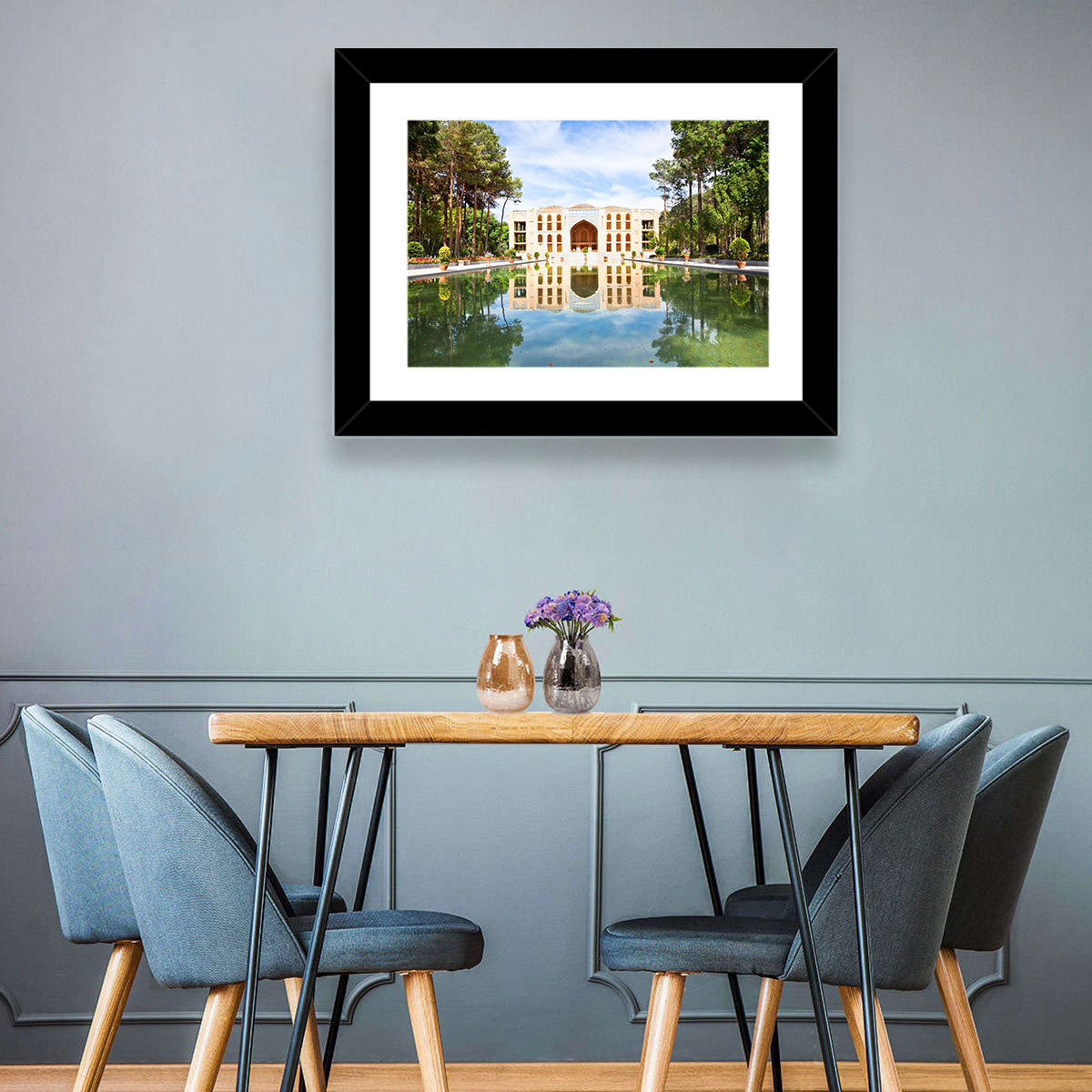 Fin Garden Palace Reflection Wall Art