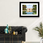 Fin Garden Palace Reflection Wall Art