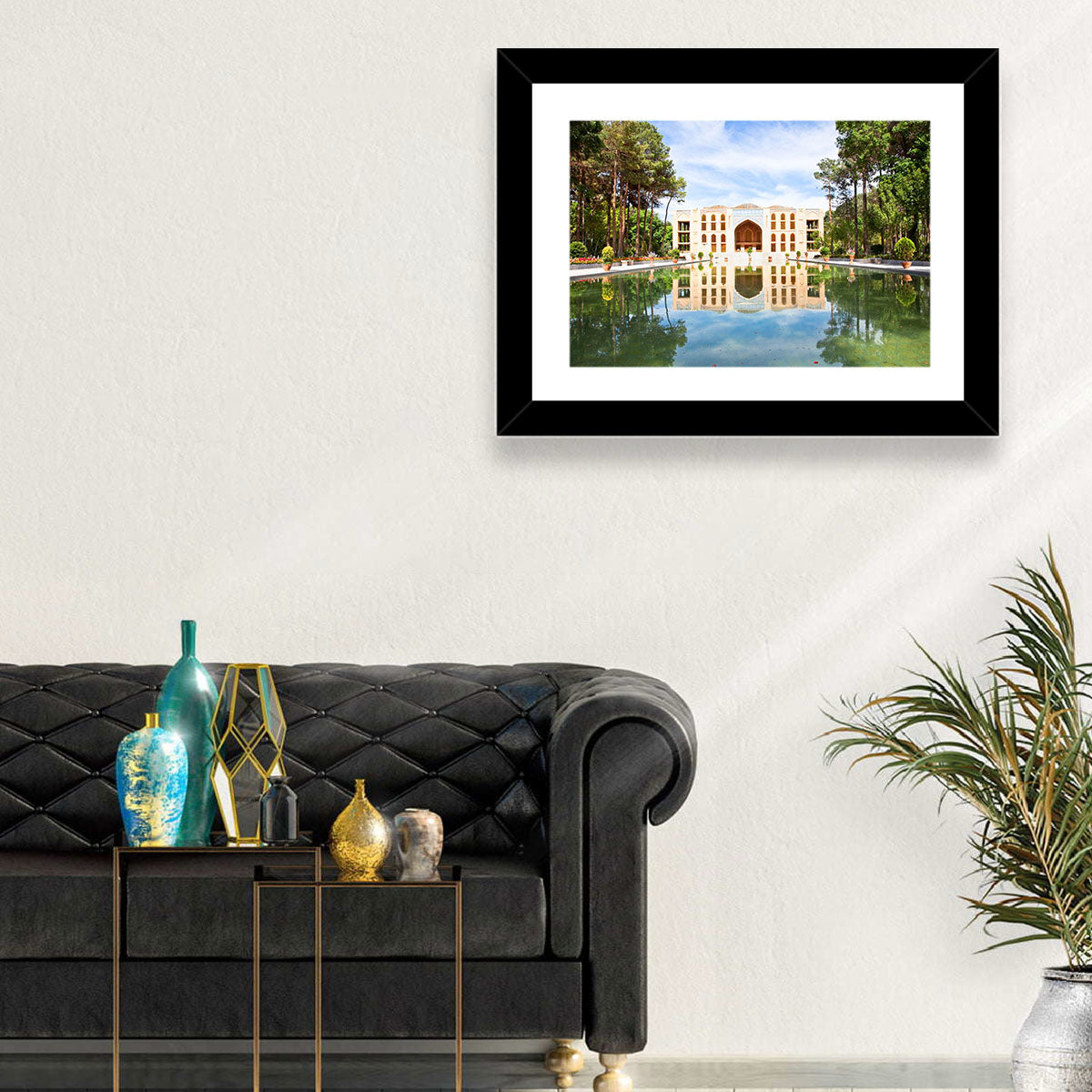 Fin Garden Palace Reflection Wall Art