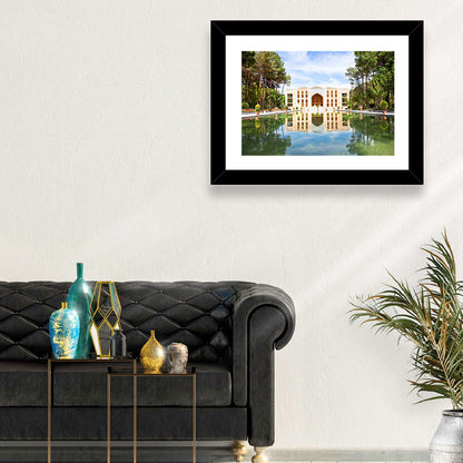 Fin Garden Palace Reflection Wall Art