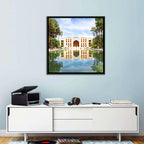 Fin Garden Palace Reflection Wall Art