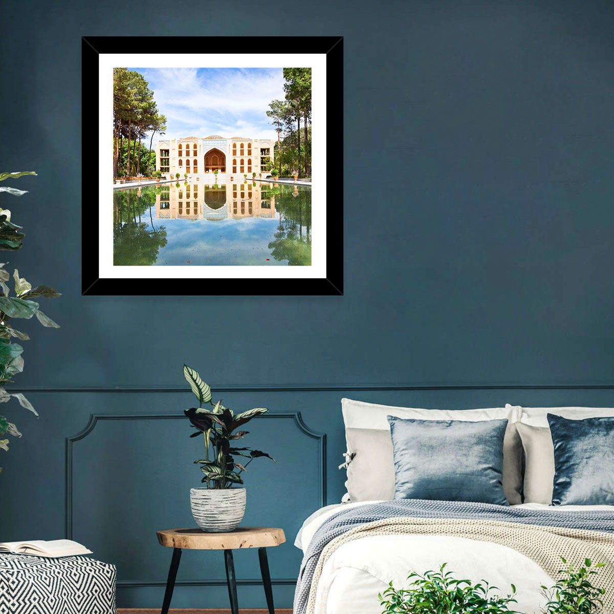 Fin Garden Palace Reflection Wall Art
