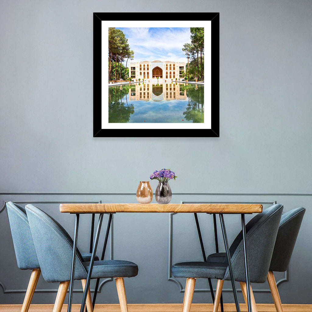 Fin Garden Palace Reflection Wall Art