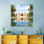 Fin Garden Palace Reflection Wall Art
