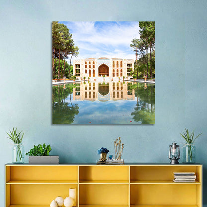 Fin Garden Palace Reflection Wall Art