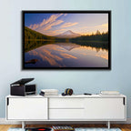 Mount Hood Reflection at Trillium Lake Wall Art