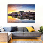 River Liffey at Dusk Wall Art