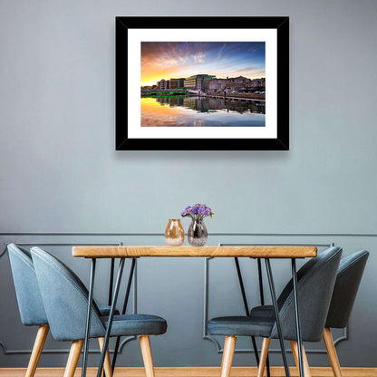 River Liffey at Dusk Wall Art