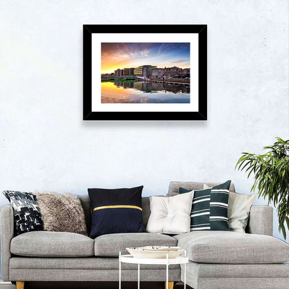 River Liffey at Dusk Wall Art