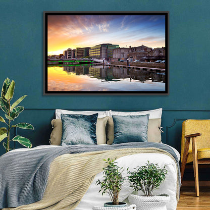 River Liffey at Dusk Wall Art
