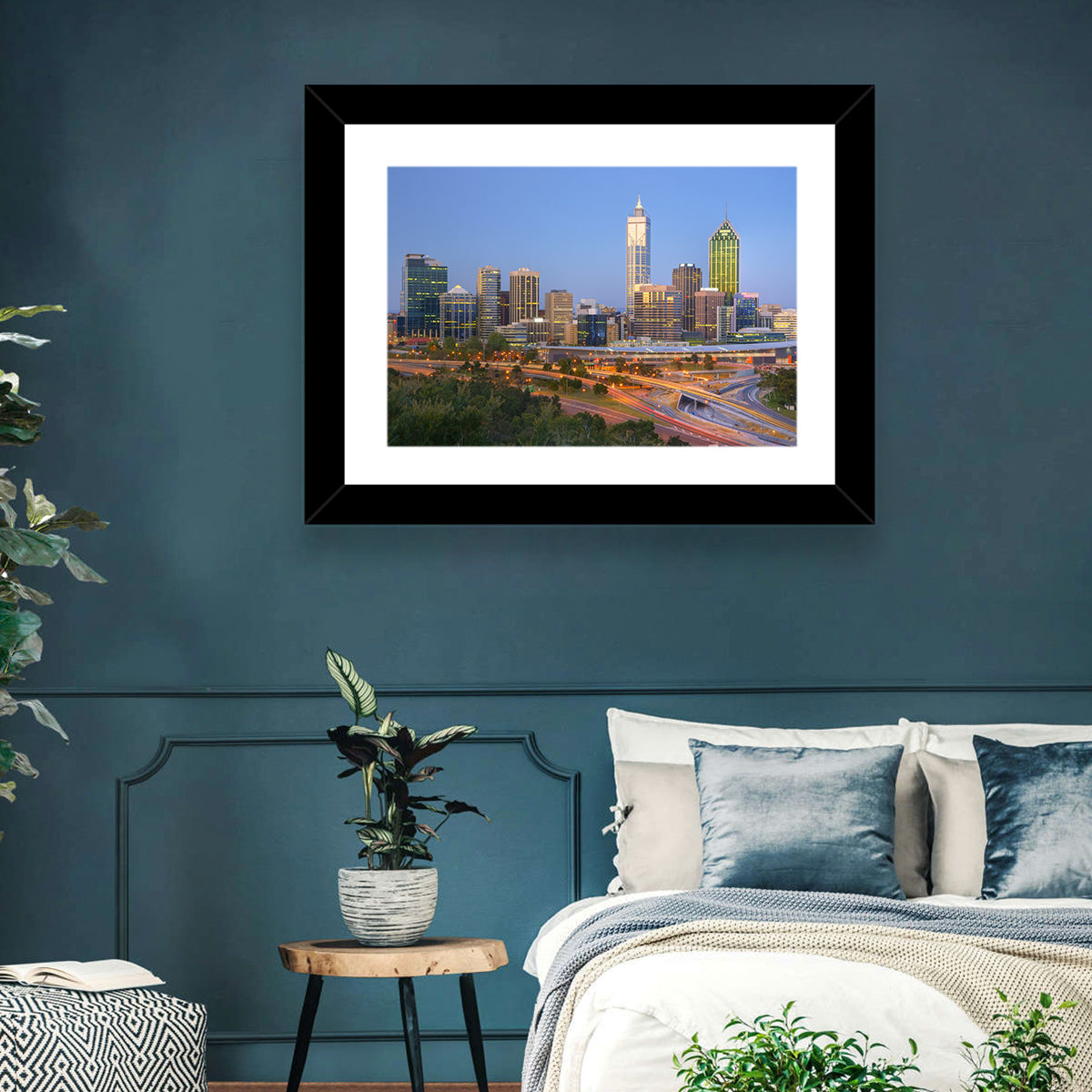 Perth Skyline Wall Art