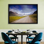 Iceland Gravel Road Landscape Wall Art