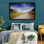 Iceland Gravel Road Landscape Wall Art