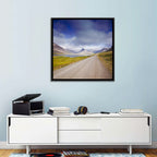 Iceland Gravel Road Landscape Wall Art
