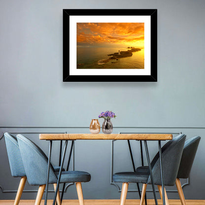 Nassau Lighthouse at Golden Hour Wall Art