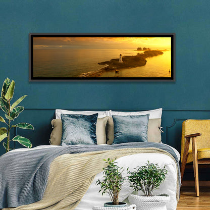 Nassau Lighthouse at Golden Hour Wall Art
