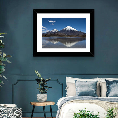 Parinacota Volcano Reflection Wall Art