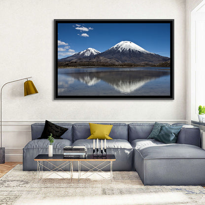 Parinacota Volcano Reflection Wall Art