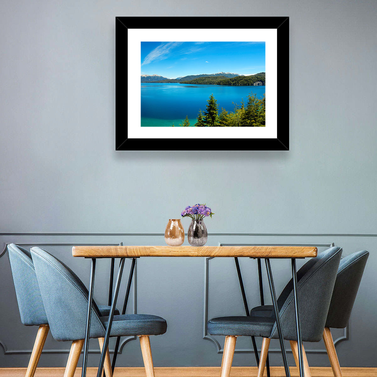 Nahuel Huapi Lake Wall Art in a room, landscape