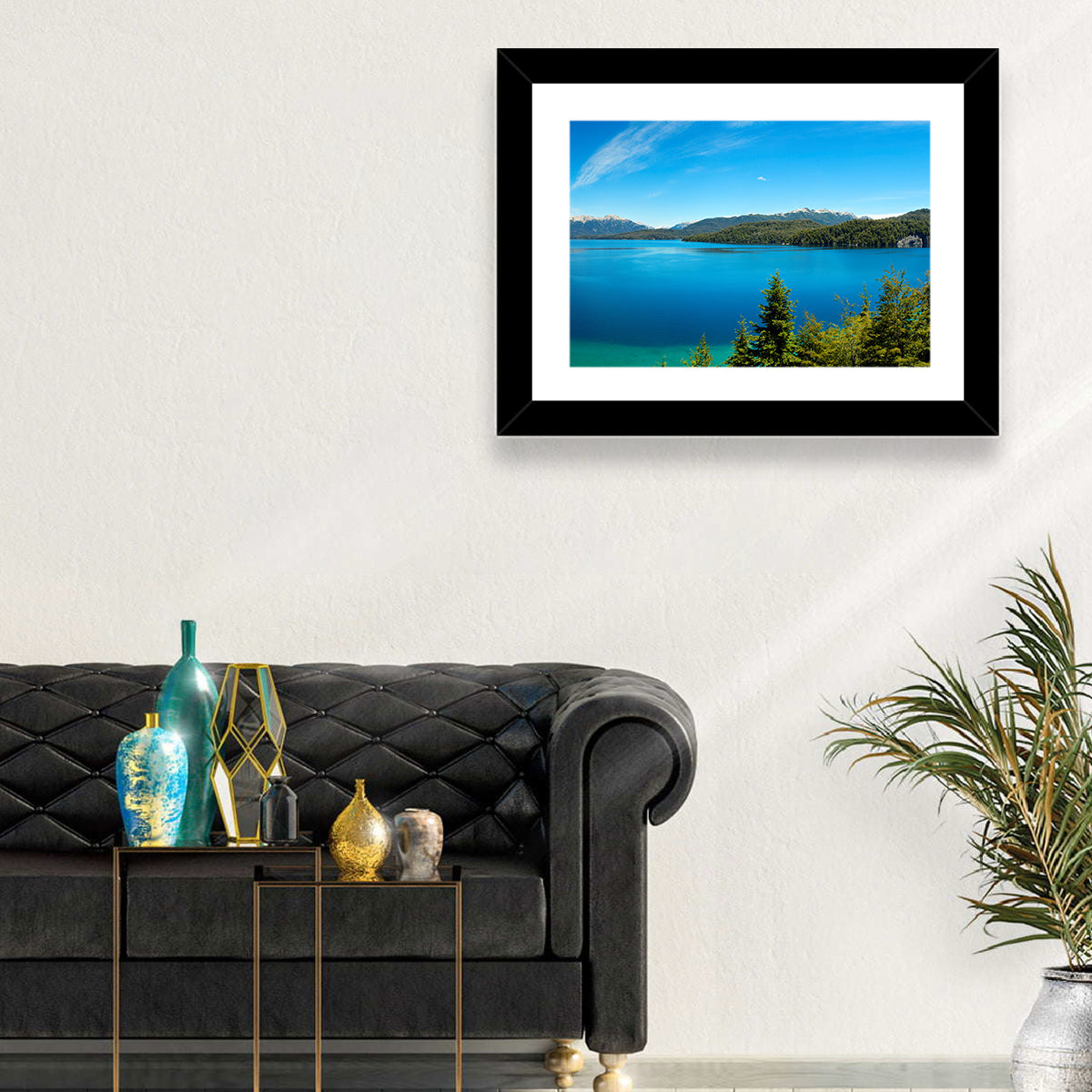 Nahuel Huapi Lake Wall Art in a room, landscape