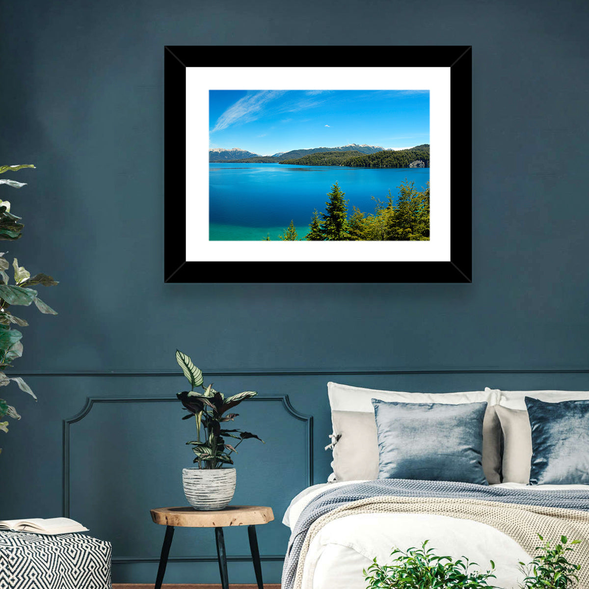 Nahuel Huapi Lake Wall Art in a room, landscape