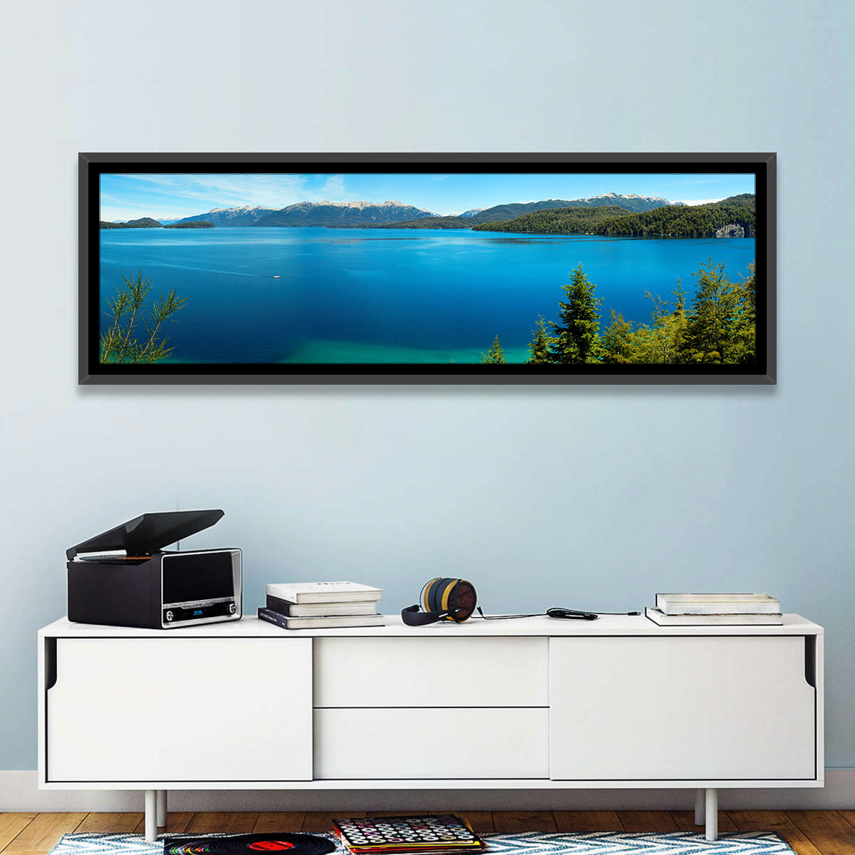 Nahuel Huapi Lake Wall Art in a room, landscape