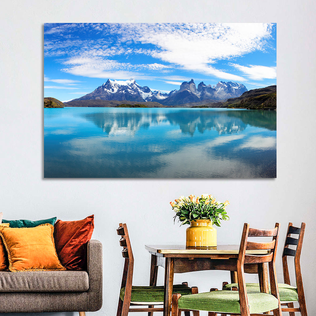 Torres Del Paine Reflection Wall Art