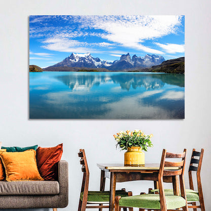 Torres Del Paine Reflection Wall Art