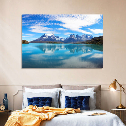 Torres Del Paine Reflection Wall Art