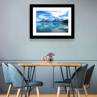 Torres Del Paine Reflection Wall Art