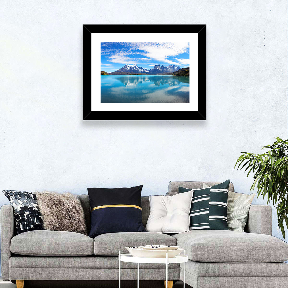 Torres Del Paine Reflection Wall Art