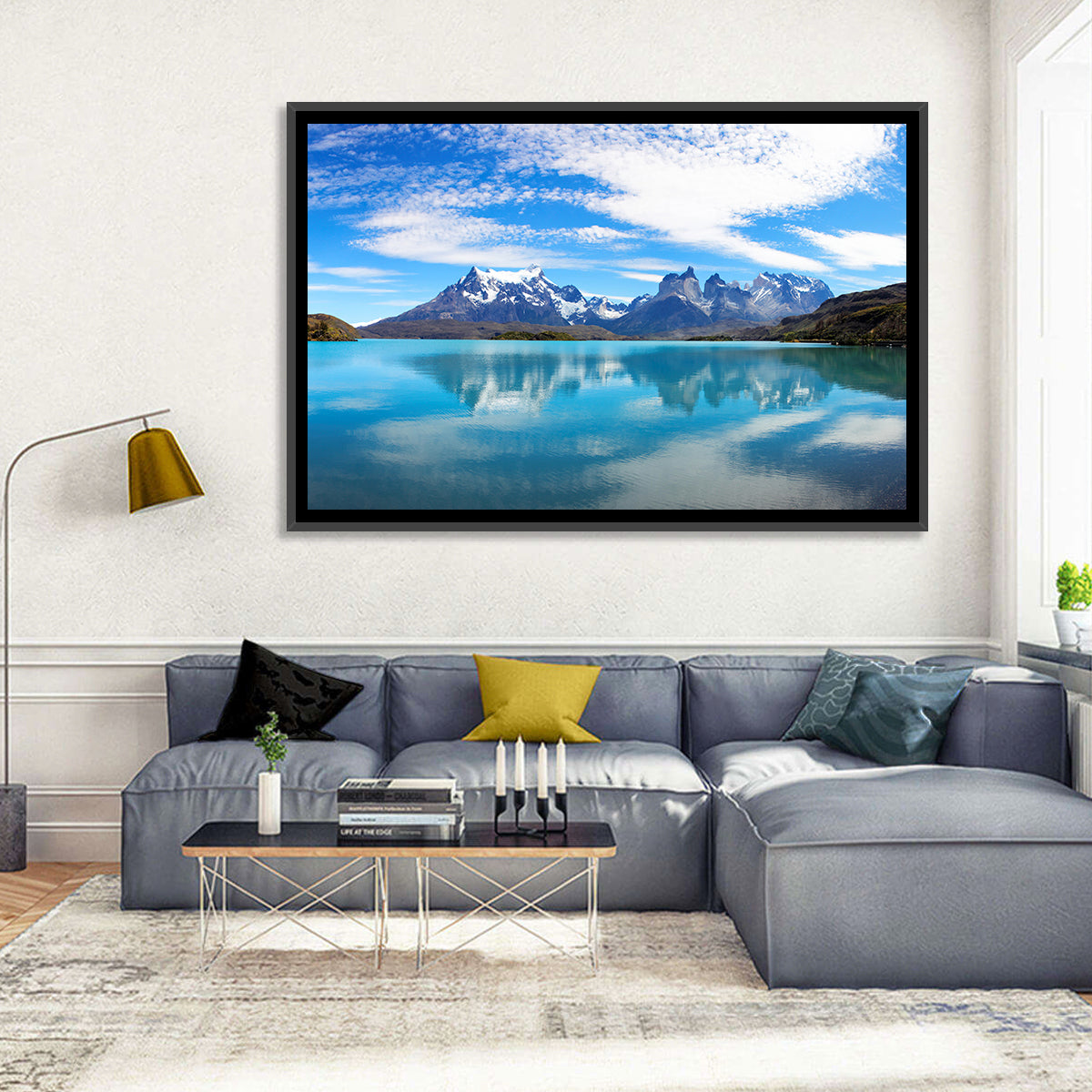 Torres Del Paine Reflection Wall Art