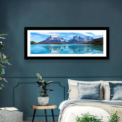 Torres Del Paine Reflection Wall Art