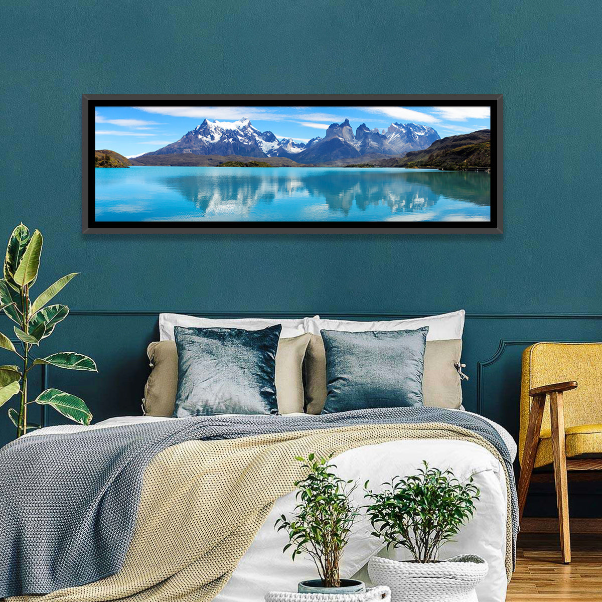 Torres Del Paine Reflection Wall Art
