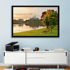 Ottawa Skyline at Golden Hour Wall Art