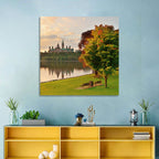 Ottawa Skyline at Golden Hour Wall Art