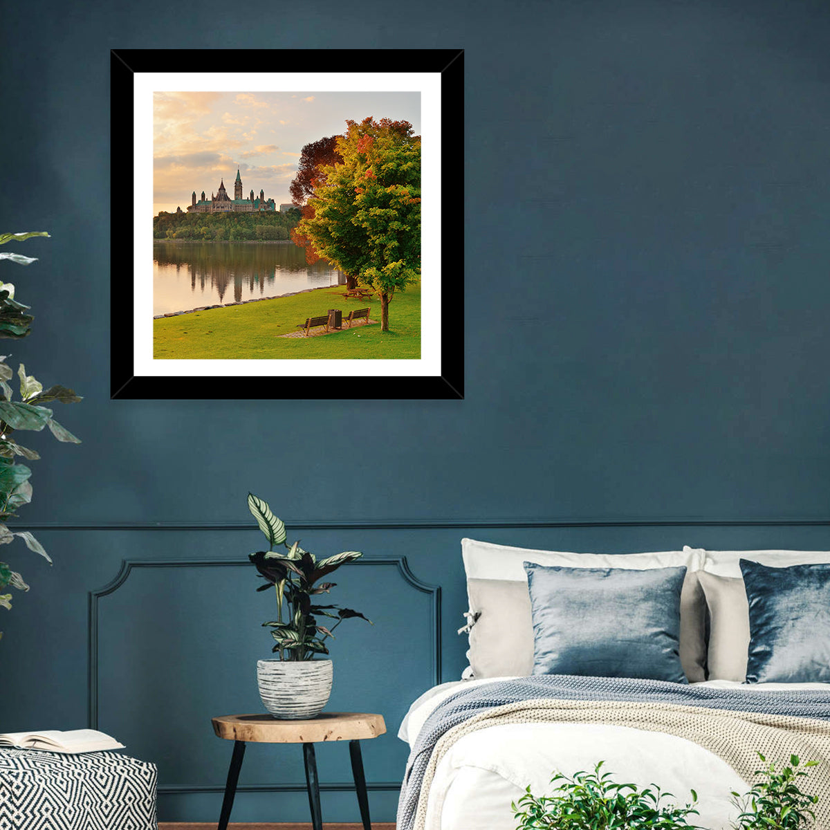 Ottawa Skyline at Golden Hour Wall Art