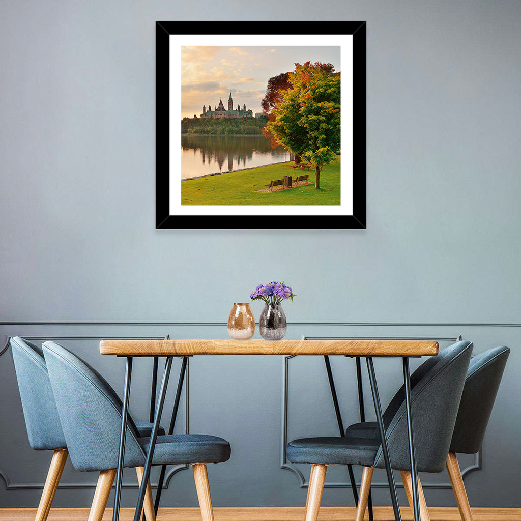 Ottawa Skyline at Golden Hour Wall Art